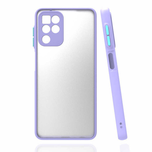 Galaxy M32 Kılıf NVTH Hux Kapak - Lila