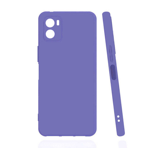 Vivo Y15S Kılıf NVTH Biye Silikon - Lila