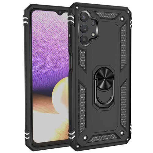 Galaxy A13 4G Kılıf NVTH Vega Kapak - Siyah