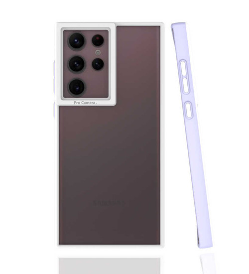Galaxy S22 Ultra Kılıf NVTH Mima Kapak - Lila
