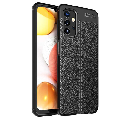 Galaxy A13 4G Kılıf NVTH Niss Silikon Kapak - Siyah
