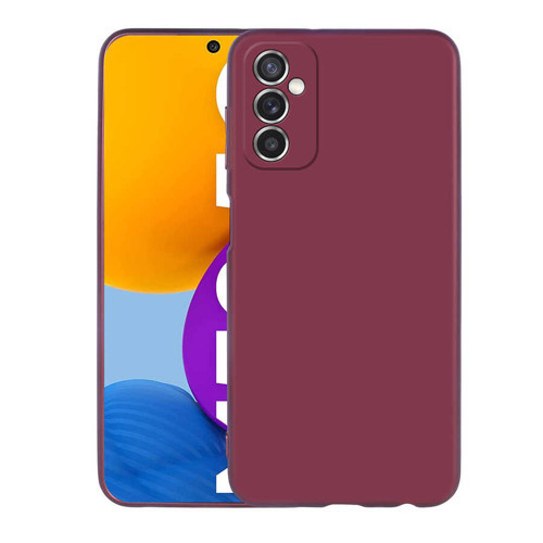 Galaxy M52 Kılıf NVTH Premier Silikon Kapak - Mürdüm