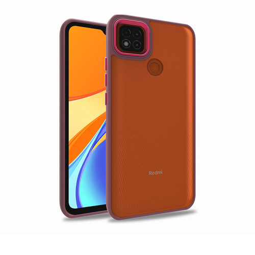 Redmi 9C Kılıf NVTH Flora Kapak - Kırmızı
