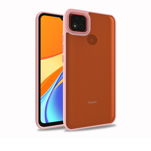 Redmi 9C Kılıf NVTH Flora Kapak - Rose Gold