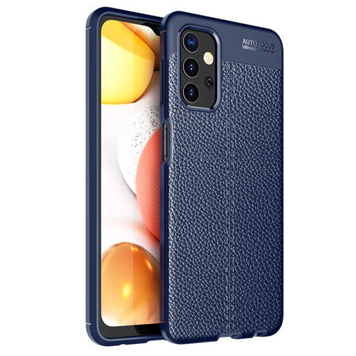 Galaxy A13 4G Kılıf NVTH Niss Silikon Kapak - Lacivert