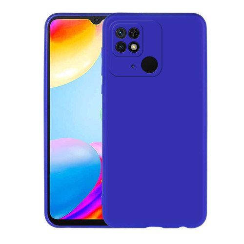 Redmi 10C Kılıf NVTH Premier Silikon Kapak - Saks Mavi