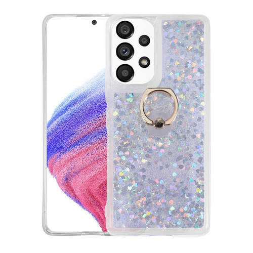 Galaxy A13 4G Kılıf NVTH Milce Kapak - Gümüş