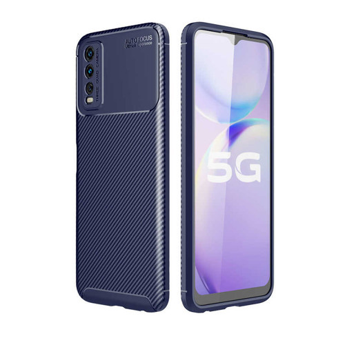 Vivo Y20S Kılıf NVTH Negro Silikon Kapak - Lacivert