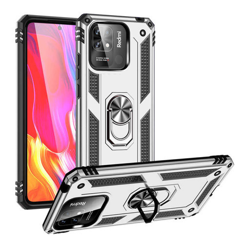 Redmi 10C Kılıf NVTH Vega Kapak - Gri