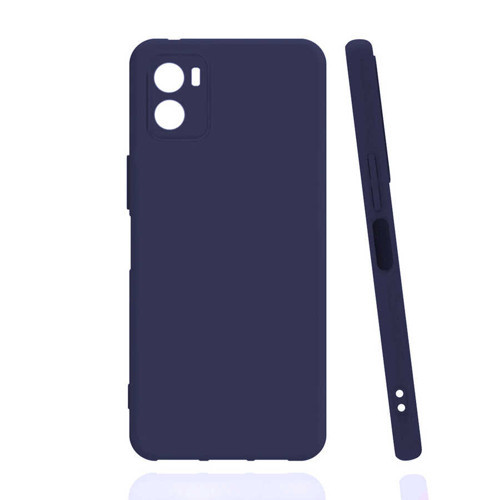 Vivo Y15S Kılıf NVTH Biye Silikon - Lacivert