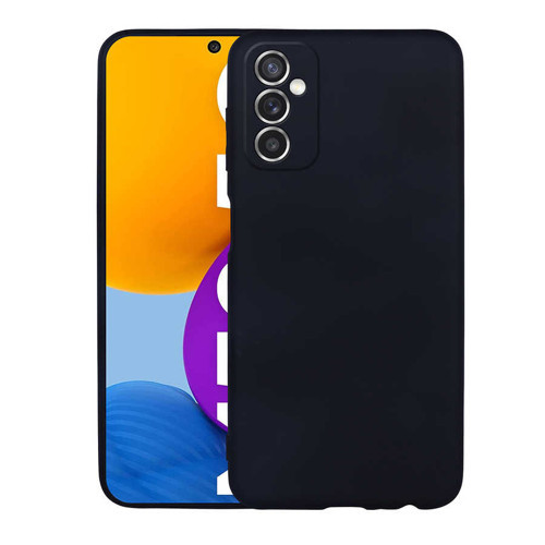 Galaxy M52 Kılıf NVTH Premier Silikon Kapak - Siyah