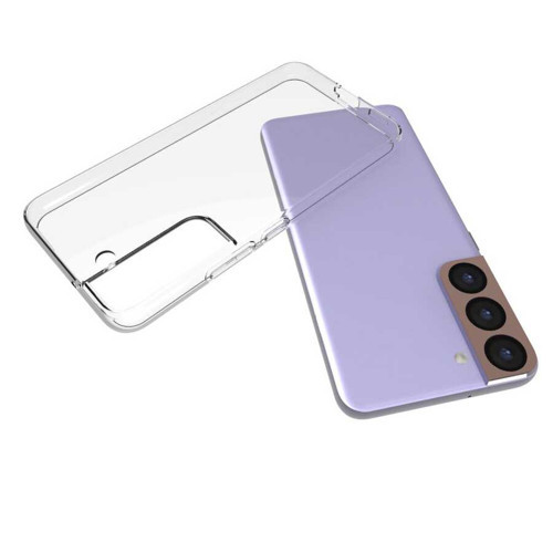 Galaxy S22 Kılıf NVTH Süper Silikon Kapak - Renksiz