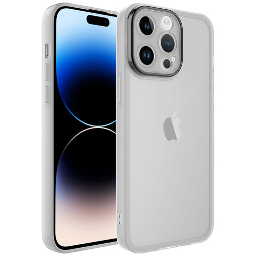 iPhone 14 Pro Uyumlu Kamera Korumalı Transparan NVTH Post Kılıf-Renksiz