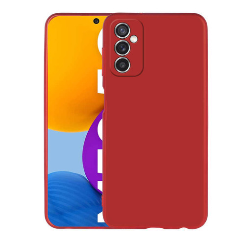 Galaxy M52 Kılıf NVTH Premier Silikon Kapak - Kırmızı