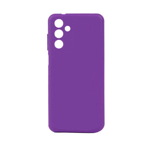 Galaxy A04S Kılıf NVTH Biye Silikon - Mor
