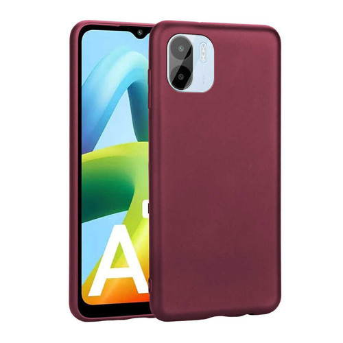 Redmi A1 Kılıf NVTH Premier Silikon Kapak - Mürdüm