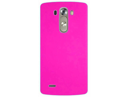 LG G3 Kılıf NVTH Premier Silikon Kapak - Pembe