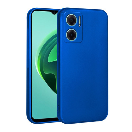 Redmi Note 11E Kılıf NVTH Premier Silikon Kapak - Saks Mavi