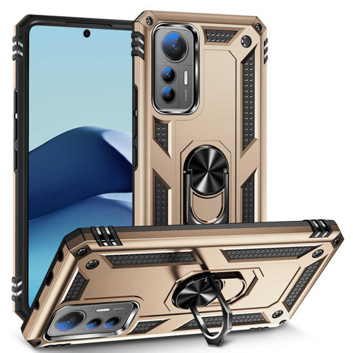 Mi 12 Lite Kılıf NVTH Vega Kapak - Gold