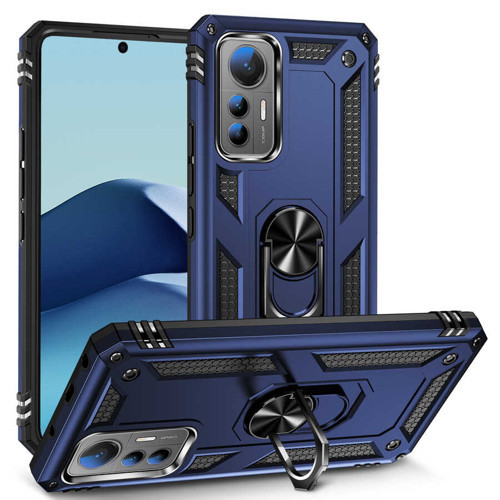 Mi 12 Lite Kılıf NVTH Vega Kapak - Mavi