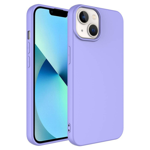 iPhone 14 Kılıf NVTH LSR Lansman Kapak - Lila