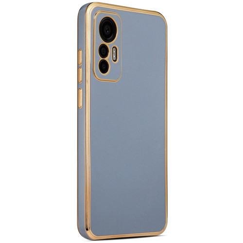 Mi 12 Lite Kılıf NVTH Bark Kapak - Mavi