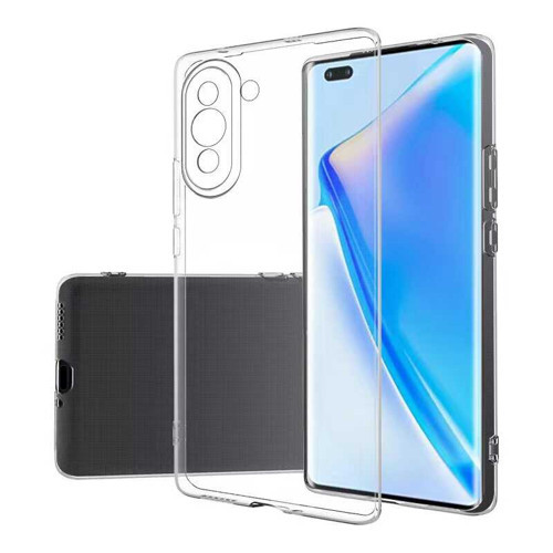 Huawei Nova 10 Kılıf NVTH Süper Silikon Kapak - Renksiz