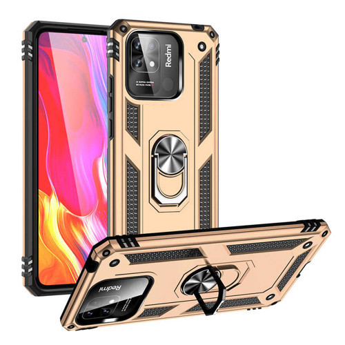 Poco C40 Kılıf NVTH Vega Kapak - Gold