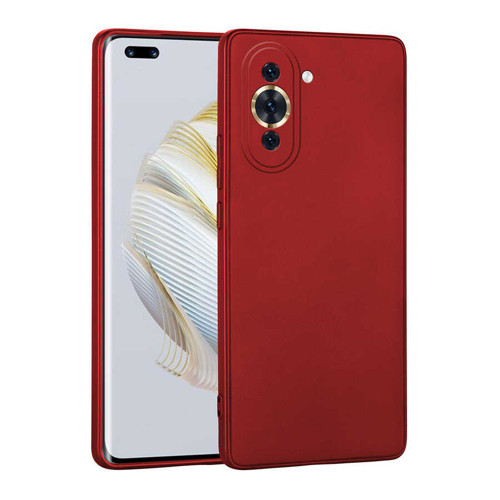 Huawei Nova 10 Pro Kılıf NVTH Premier Silikon Kapak - Kırmızı