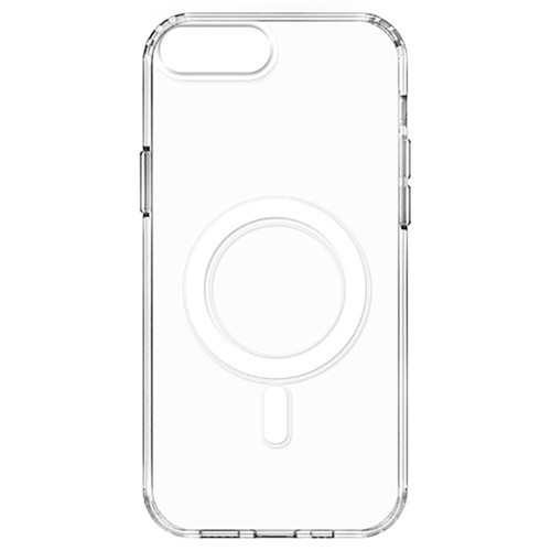 iPhone 7 Plus Kılıf Şeffaf Sert PC NVTH Embos Kapak - Renksiz