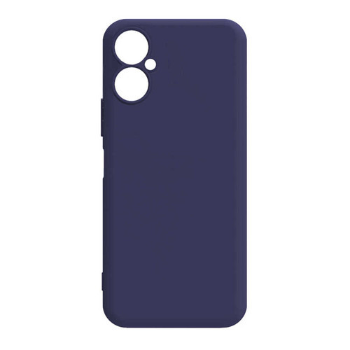 Tecno Camon 19 Neo Kılıf NVTH Biye Silikon - Lacivert