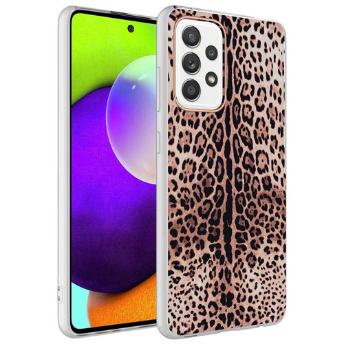 Galaxy A72 Kılıf NVTH Bella Kapak - Leopar