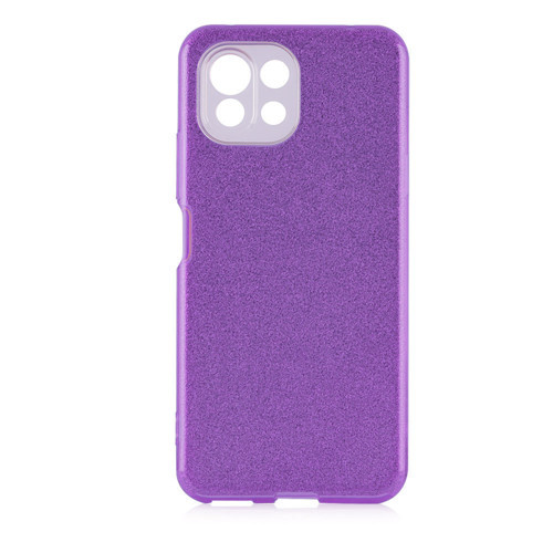 Mi 11 Lite Kılıf NVTH Shining Silikon - Mor
