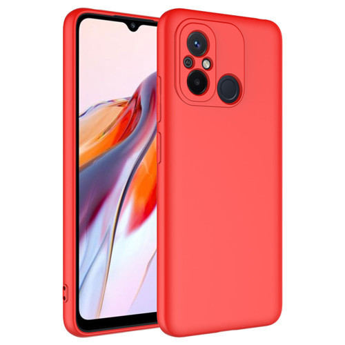 Redmi 12C Kılıf NVTH Mara Lansman Kapak - Kırmızı
