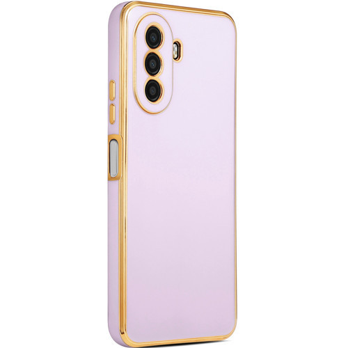 Huawei Nova Y70 Kılıf NVTH Bark Kapak - Lila