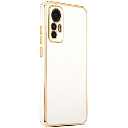 Mi 12 Lite Kılıf NVTH Bark Kapak - Beyaz