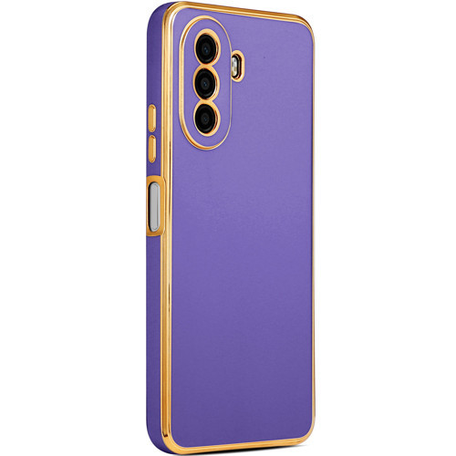 Huawei Nova Y70 Kılıf NVTH Bark Kapak - Derin Mor