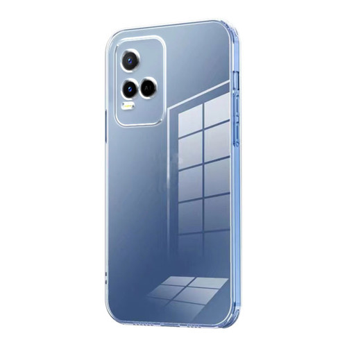 Vivo Y21S Kılıf NVTH Süper Silikon Kapak - Renksiz