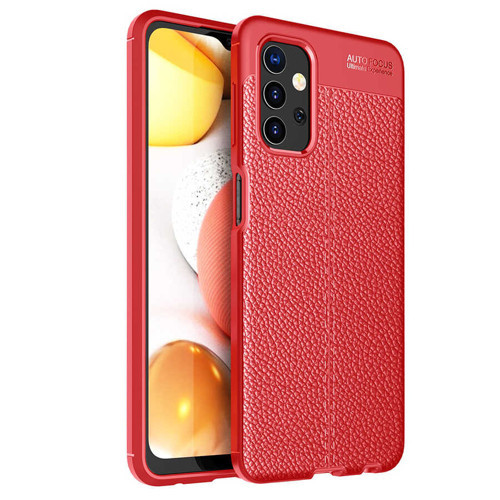 Galaxy A13 4G Kılıf NVTH Niss Silikon Kapak - Kırmızı