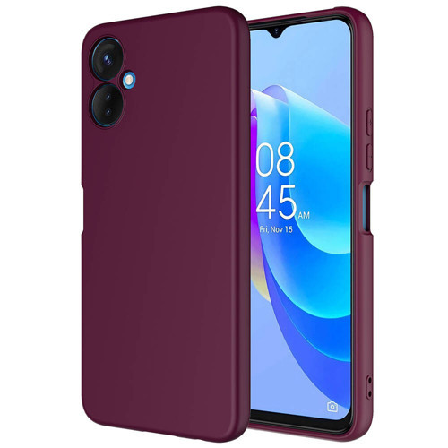 Tecno Spark 9 Pro Kılıf NVTH Mara Lansman Kapak - Koyu Mor