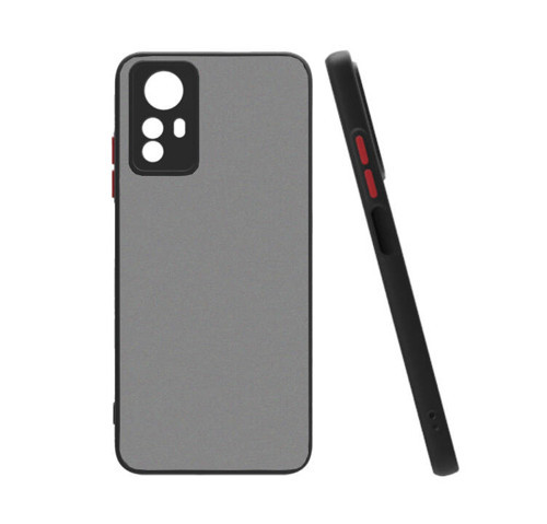 Redmi Note 12S Kılıf NVTH Hux Kapak - Siyah