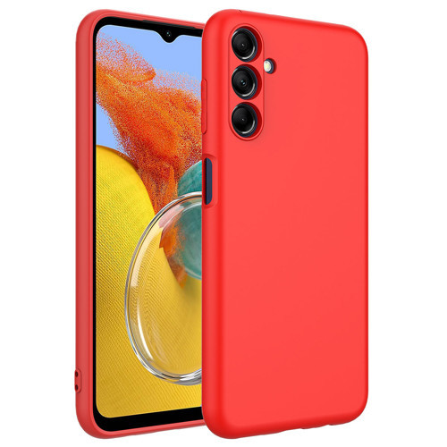 Galaxy M14 Kılıf NVTH Mara Lansman Kapak - Kırmızı