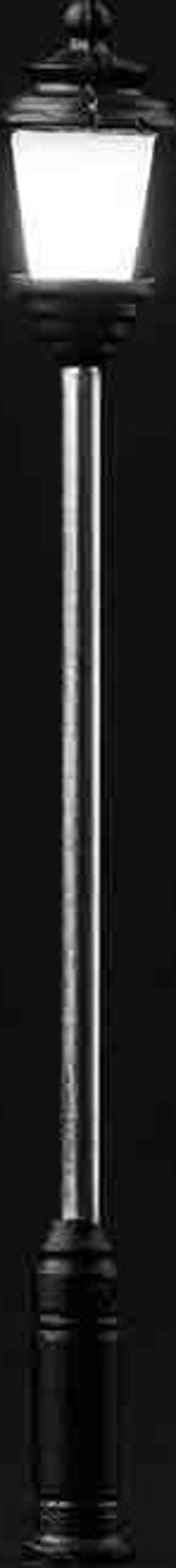 Metal Luna Sokak Lambası 1/75 2 Adet