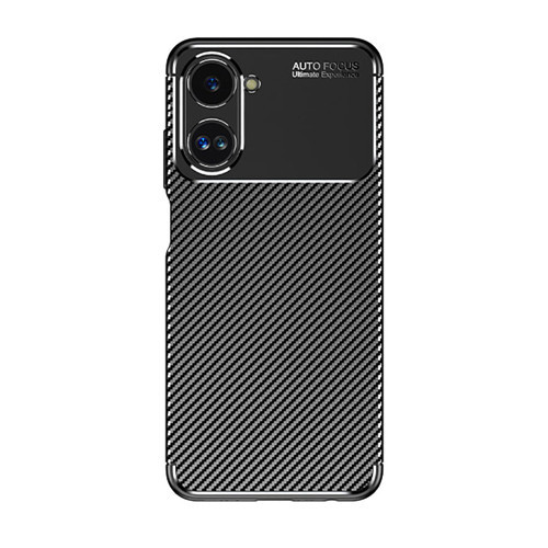 Realme 10 4G Kılıf NVTH Negro Silikon Kapak - Siyah