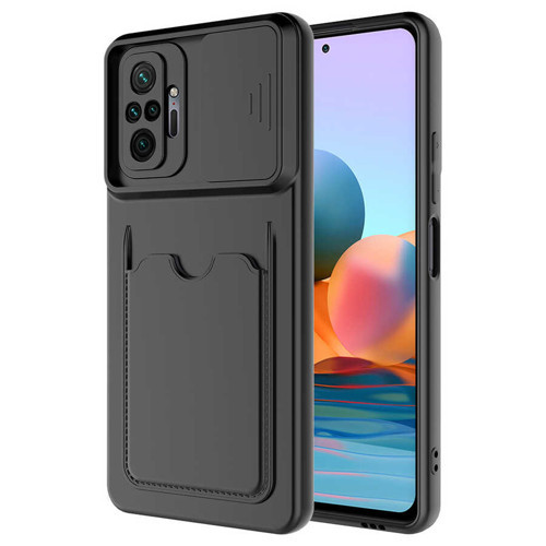 Redmi Note 10 Pro Kılıf NVTH Kartix Kapak - Siyah