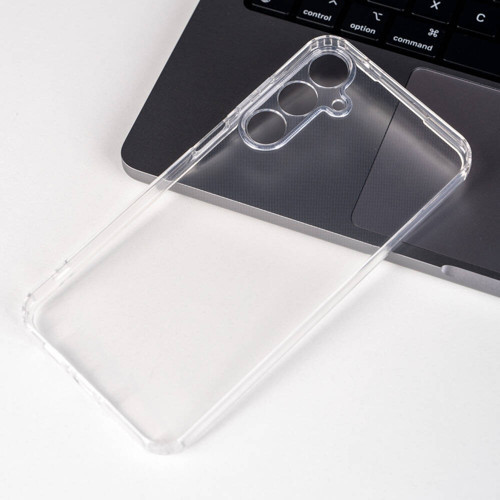 Galaxy A55 Kılıf NVTH 2mm Anti Shock Silikon - Renksiz