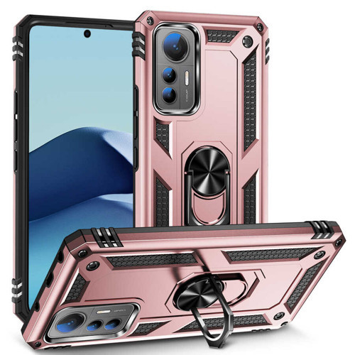 Mi 12 Lite Kılıf NVTH Vega Kapak - Rose Gold