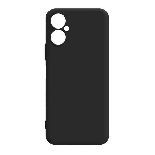 Tecno Camon 19 Neo Kılıf NVTH Biye Silikon - Siyah