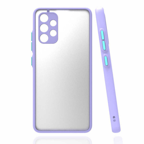 Galaxy A32 4G Kılıf NVTH Hux Kapak - Lila