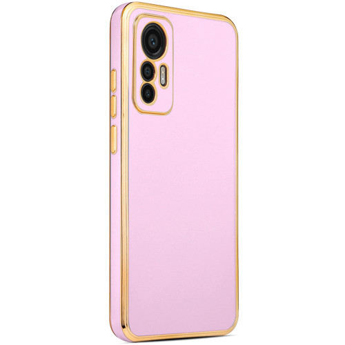 Mi 12 Lite Kılıf NVTH Bark Kapak - Lila